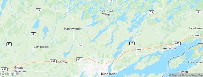Latimer, Canada Map