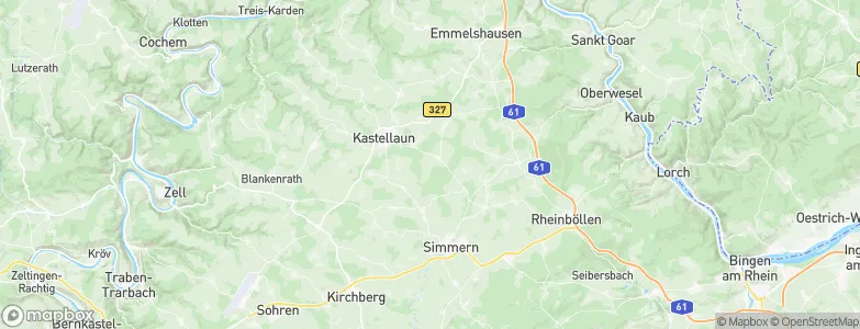 Laubach, Germany Map