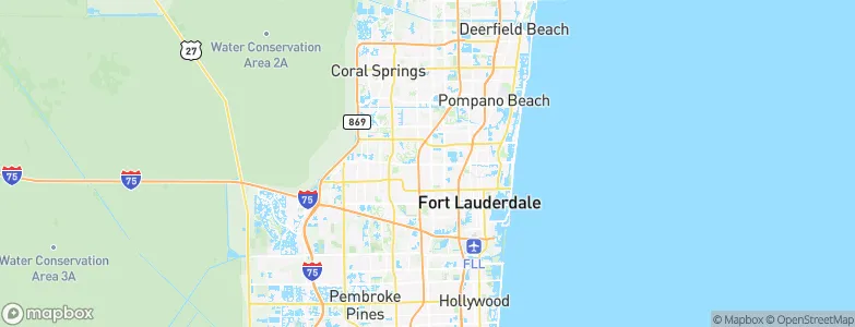 Lauderdale Lakes, United States Map