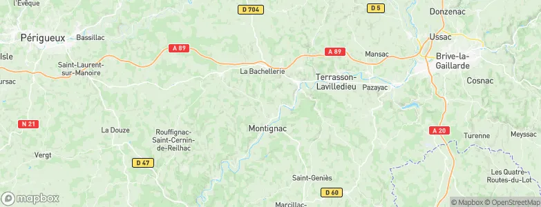 Laudigerie, France Map