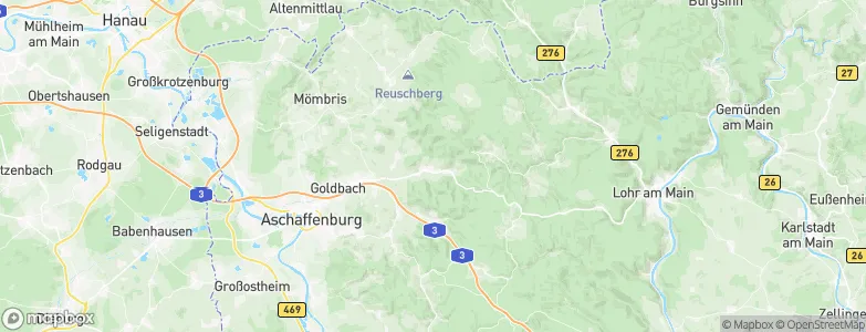 Laufach, Germany Map