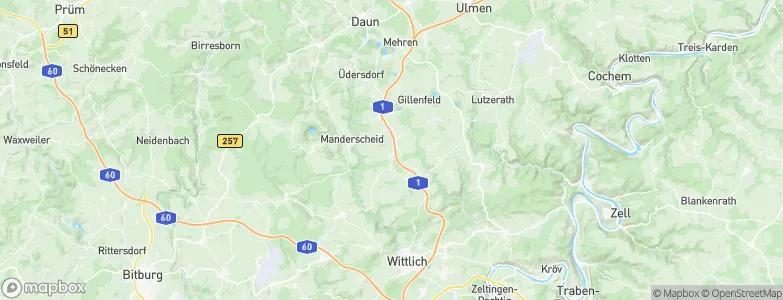 Laufeld, Germany Map