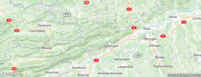Laupersdorf, Switzerland Map