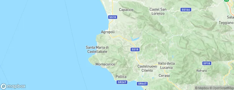 Laureana Cilento, Italy Map