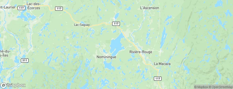 Laurentides, Canada Map