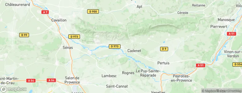 Lauris, France Map
