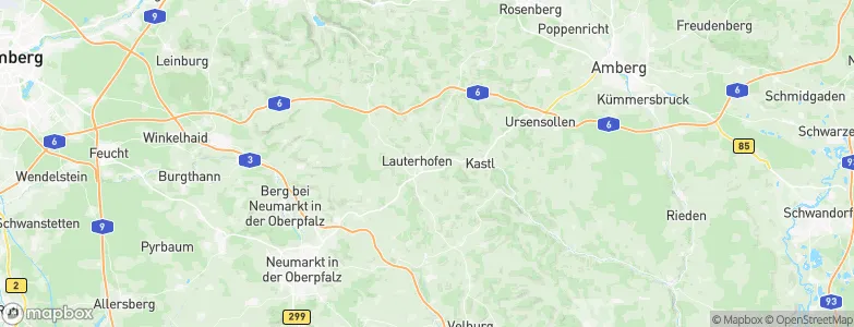 Lauterhofen, Germany Map