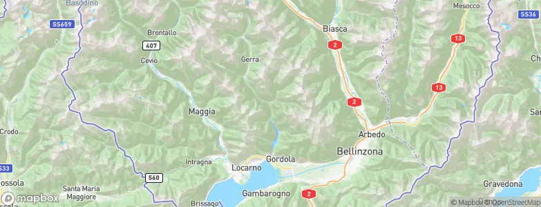 Lavertezzo, Switzerland Map