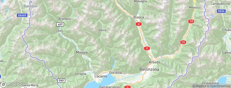 Lavertezzo, Switzerland Map