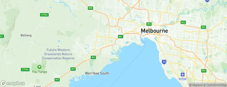Laverton, Australia Map