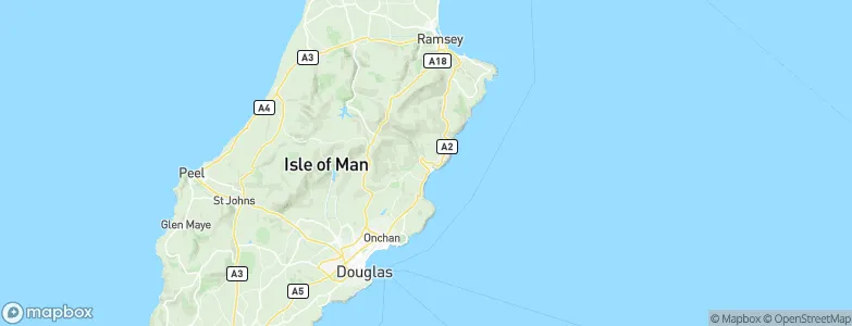 Laxey, Isle of Man Map