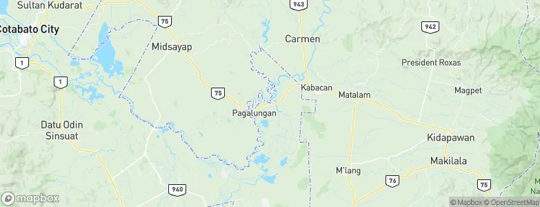 Layog, Philippines Map