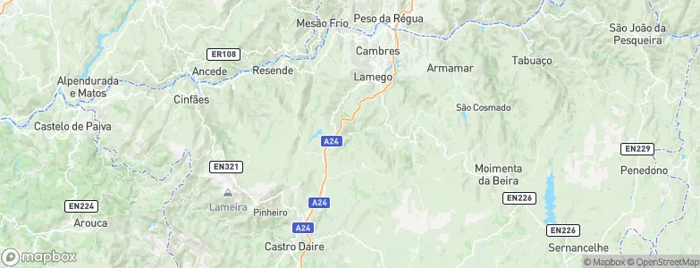 Lazarim, Portugal Map