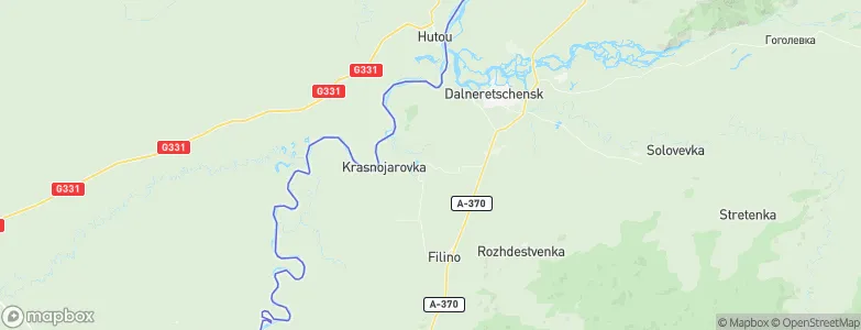Lazo, Russia Map