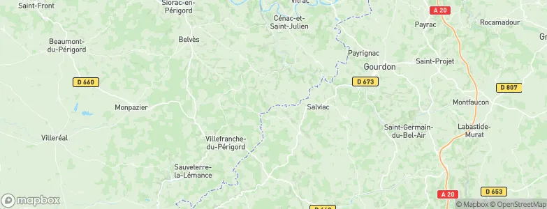 Le Bradet, France Map