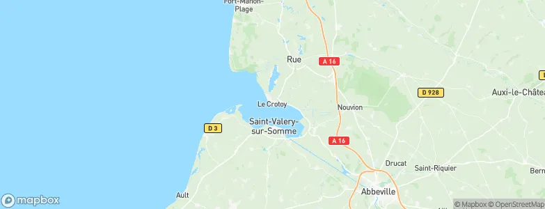 Le Crotoy, France Map