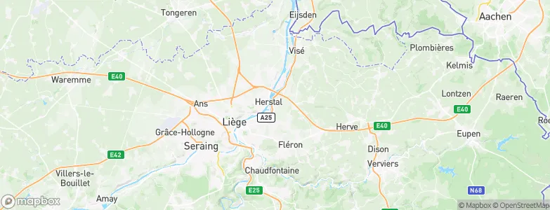 Le Dossay, Belgium Map