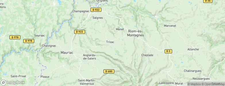 Le Fayet, France Map