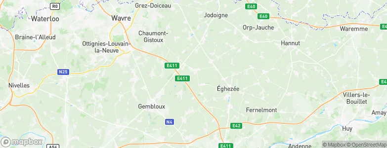 Le Mont, Belgium Map