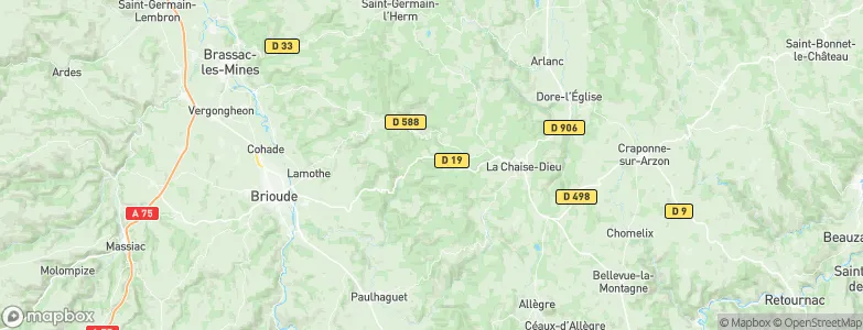 Le Montel, France Map
