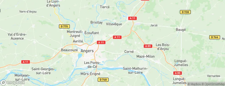 Le Plessis-Grammoire, France Map