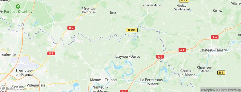 Le Plessis-Placy, France Map