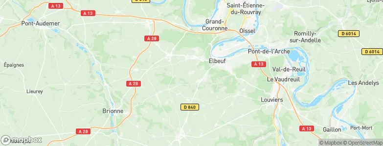 Le Thuit-Signol, France Map