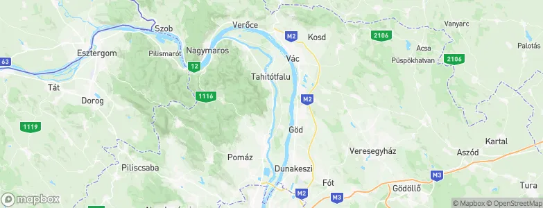 Leányfalu, Hungary Map