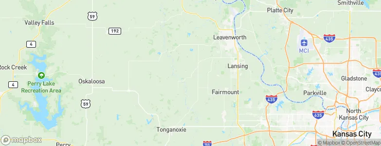 Leavenworth, United States Map
