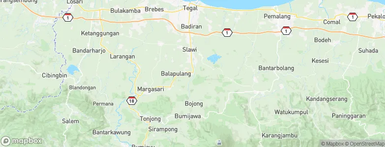 Lebaksiu, Indonesia Map