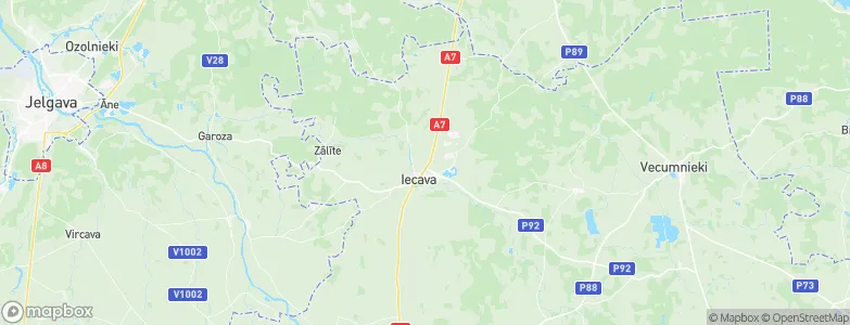 Lecava, Latvia Map