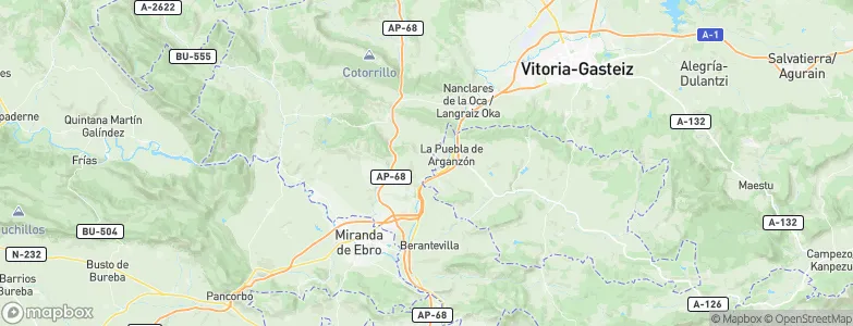 Leciñana de la Oca, Spain Map
