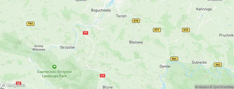Lecka, Poland Map