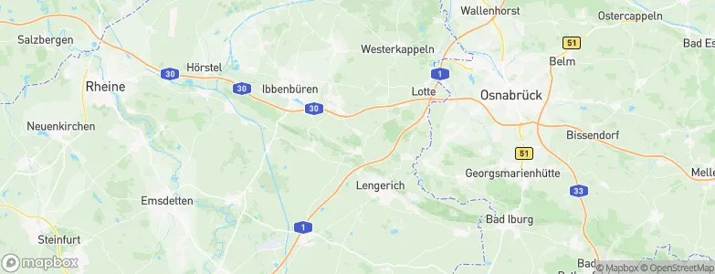 Ledde, Germany Map
