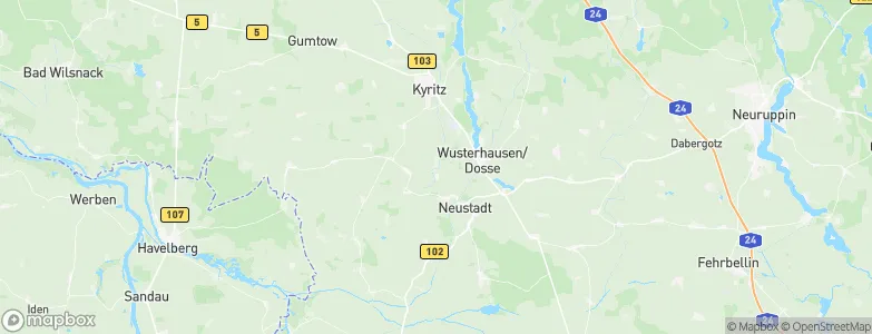 Leddin, Germany Map