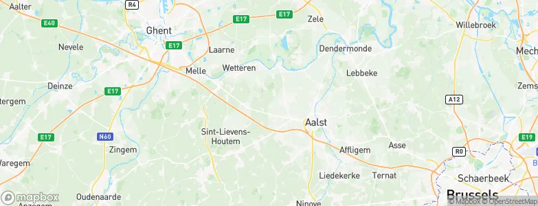 Lede, Belgium Map