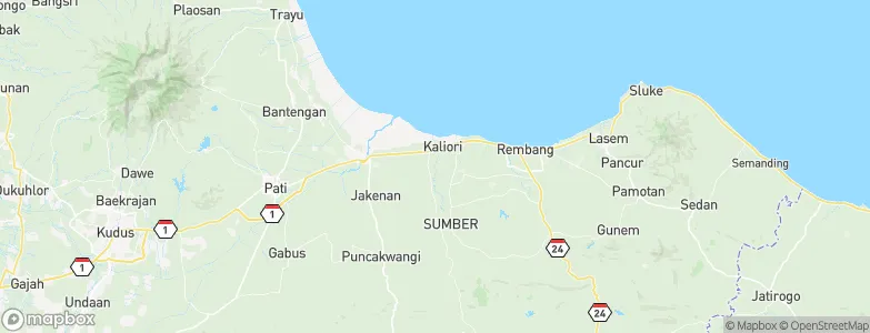 Ledok, Indonesia Map