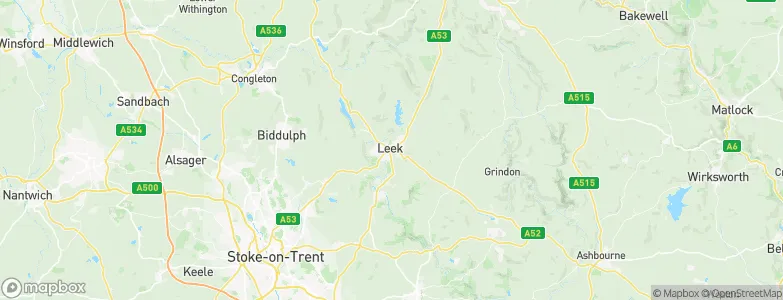 Leek, United Kingdom Map