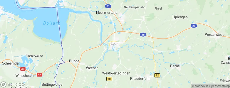 Leer, Germany Map