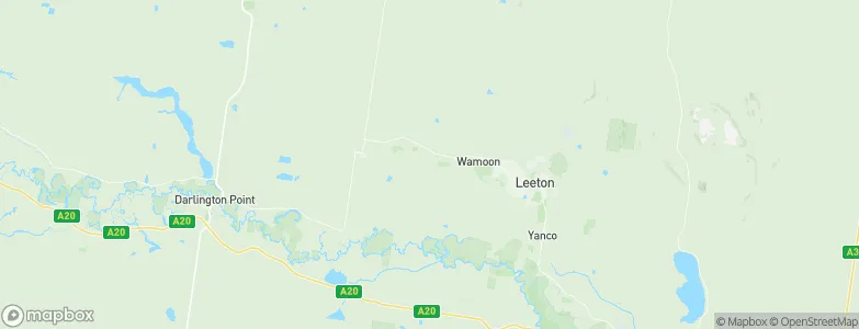 Leeton, Australia Map