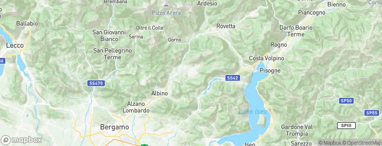 Leffe, Italy Map