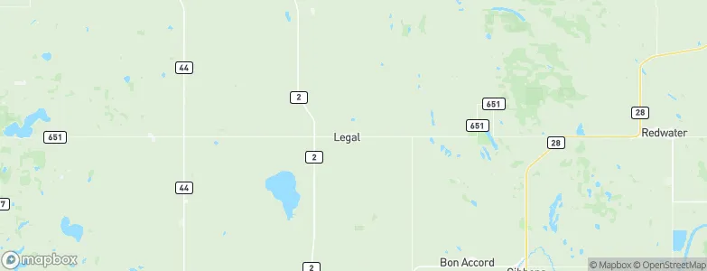 Legal, Canada Map