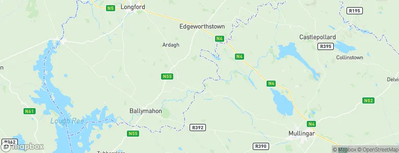 Legan, Ireland Map