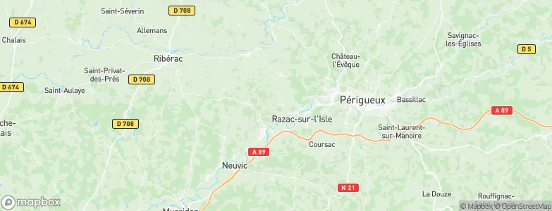 Léguillac-de-lAuche, France Map