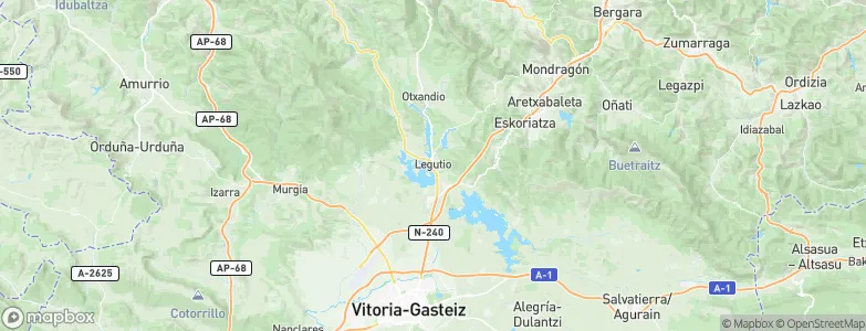 Legutio, Spain Map