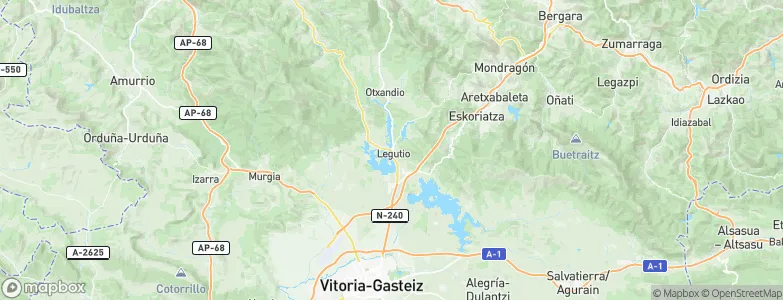 Legutio, Spain Map