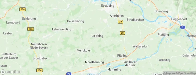 Leiblfing, Germany Map