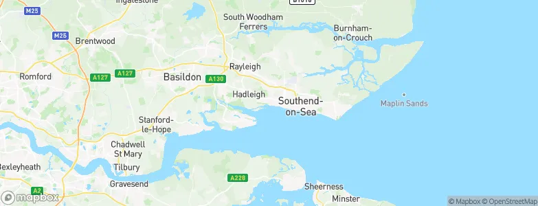 Leigh-on-Sea, United Kingdom Map