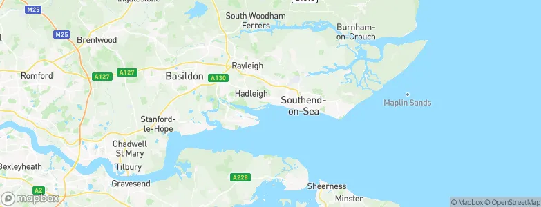 Leigh-on-Sea, United Kingdom Map