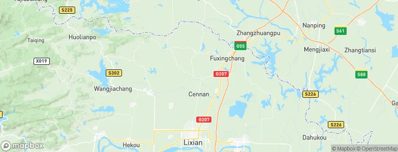 Leigongta, China Map